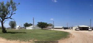 The lodge property in the daytime